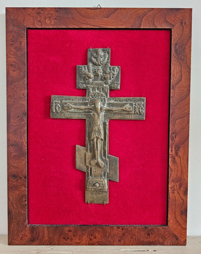 Quadro con crocefisso croce