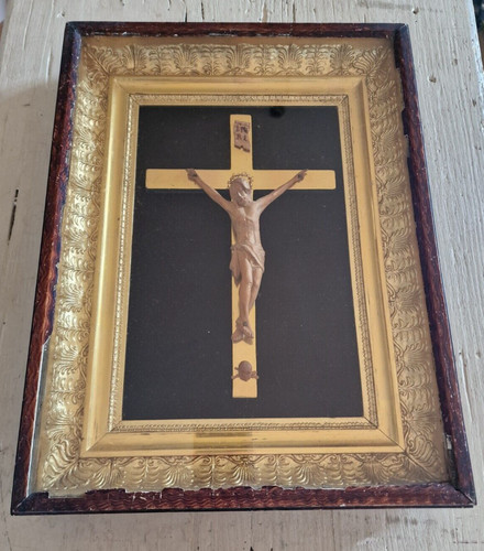 Quadro con crocefisso - con, in