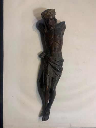 Scultura legno gesù cristo - legno,