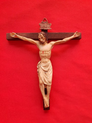 Croce con gesù statuina - gesù,