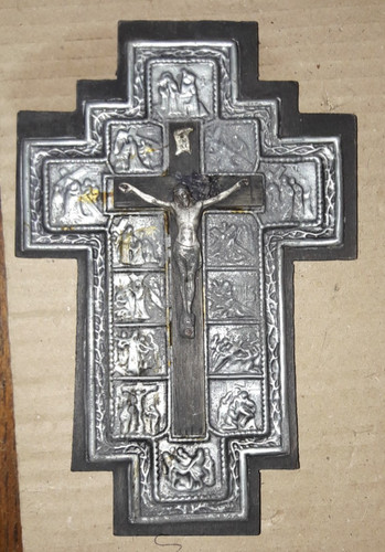 Raro antico crocefisso - antico,
