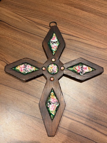 Antique enamel wooden - antique,