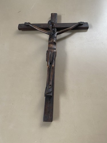 Crocefisso legno stilizzato - crocefisso,