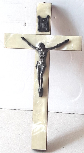 Antico crocefisso legno - antico,
