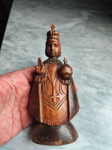 Statuetta scolpita legno - scolpita,