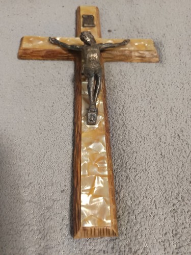 Crocefisso antico legno - crocefisso,