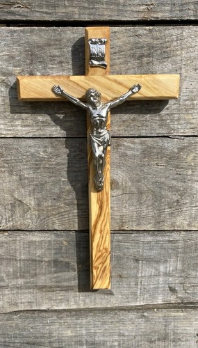 Crocifisso legno ulivo - crocifisso, in
